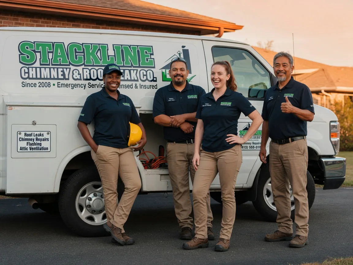 Chimney flashing repair company in Holmen, WI